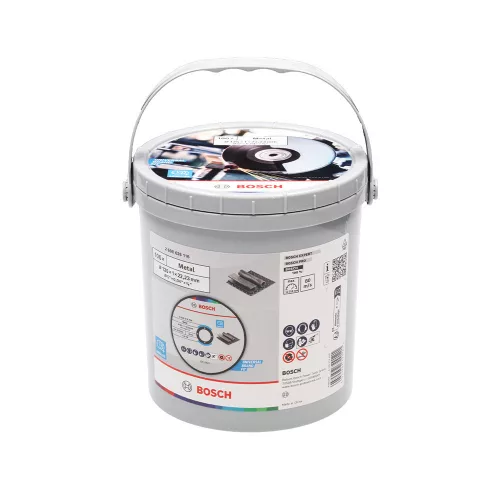 Bosch PRO Metal vágótárcsa, A 60 T BF egyenes 100 db (vödörben)