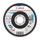 Bosch X451 legyezőtárcsa fémhez és fához, kúpos, Alox - 115 mm, 22,23 mm, G60