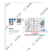 Bosch X451 legyezőtárcsa fémhez és fához, kúpos, Alox - 115 mm, 22,23 mm, G80, 1 db