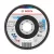 Bosch X451 legyezőtárcsa fémhez és fához, kúpos, Alox - 115 mm, 22,23 mm, G120