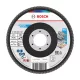 Bosch X451 legyezőtárcsa fémhez és fához, kúpos, Alox - 115 mm, 22,23 mm, G120