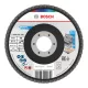 Bosch X451 legyezőtárcsa fémhez és fához, egyenes, Alox - 115 mm, 22,23 mm, G40, 1db
