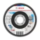 Bosch X451 legyezőtárcsa fémhez és fához, egyenes, Alox - 115 mm, 22,23 mm, G60