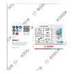 Bosch X451 legyezőtárcsa fémhez és fához, egyenes, Alox - 115 mm, 22,23 mm, G60, 1db