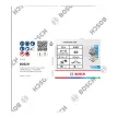 Bosch X451 legyezőtárcsa fémhez és fához, egyenes, Alox - 115 mm, 22,23 mm, G80, 1db
