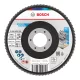 Bosch X451 legyezőtárcsa fémhez és fához, egyenes, Alox - 115 mm, 22,23 mm, G120, 1db
