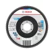Bosch X451 legyezőtárcsa fémhez és fához, kúpos, Alox - 125 mm, 22,23 mm, G60