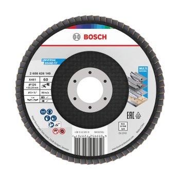 Bosch X451 Legyezőtárcsa 125mm T29 G60 1db
