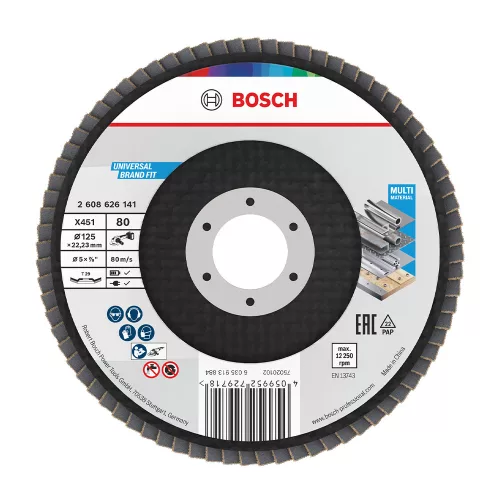Bosch X451 Legyezőtárcsa O125 T29 G80