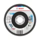 Bosch X451 legyezőtárcsa fémhez és fához, kúpos, Alox - 125 mm, 22,23 mm, G120