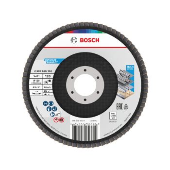 Bosch X451 Legyezőtárcsa 125mm T29 G120 1db