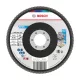 Bosch X451 legyezőtárcsa fémhez és fához, egyenes, Alox - 125 mm, 22,23 mm, G60