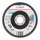 Bosch X451 legyezőtárcsa fémhez és fához, egyenes, Alox - 125 mm, 22,23 mm, G60, 1 db