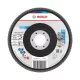 Bosch X451 legyezőtárcsa fémhez és fához, egyenes, Alox - 125 mm, 22,23 mm, G80, 1 db