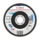 Bosch X451 legyezőtárcsa fémhez és fához, egyenes, Alox - 125 mm, 22,23 mm, G120