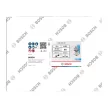 Bosch X451 legyezőtárcsa fémhez és fához, kúpos, Alox - 180 mm, 22,23 mm, G60, 1db