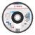 Bosch X451 legyezőtárcsa fémhez és fához, kúpos, Alox - 180 mm, 22,23 mm, G80, 1db