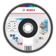 Bosch X451 legyezőtárcsa fémhez és fához, kúpos, Alox - 180 mm, 22,23 mm, G80, 1db