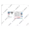 Bosch X451 legyezőtárcsa fémhez és fához, kúpos, Alox - 180 mm, 22,23 mm, G80, 1db