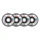 Bosch X451 legyezőtárcsa fémhez és fához, kúpos, Alox - 125 mm, 22,23 mm, Mix szemcse 60 db