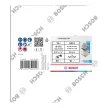 Bosch X451 legyezőtárcsa fémhez és fához, kúpos, Alox - 115 mm, 22,23 mm, T29 Mix szemcse 15db