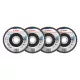 Bosch X451 legyezőtárcsa fémhez és fához, egyenes, Alox - 125 mm, 22,23 mm, Mix szemcse 60db