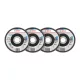 Bosch X451 legyezőtárcsa fémhez és fához, egyenes, Alox - 125 mm, 22,23 mm, Mix szemcse 15db