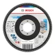 Bosch X451 legyezőtárcsa fémhez és fához, kúpos, Alox - 115 mm, 22,23 mm, G40, 15 db