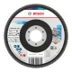 Bosch X451 legyezőtárcsa fémhez és fához, kúpos, Alox - 115 mm, 22,23 mm, G80, 15 db
