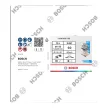 Bosch X451 legyezőtárcsa fémhez és fához, egyenes, Alox - 115 mm, 22,23 mm, G60, 15db