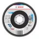 Bosch X451 legyezőtárcsa fémhez és fához, kúpos, Alox - 125 mm, 22,23 mm, G40, 15 db