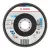 Bosch X451 legyezőtárcsa fémhez és fához, kúpos, Alox - 125 mm, 22,23 mm, G60, 15db