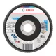 Bosch X451 legyezőtárcsa fémhez és fához, kúpos, Alox - 125 mm, 22,23 mm, G60, 15db