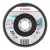 Bosch X451 legyezőtárcsa fémhez és fához, kúpos, Alox - 125 mm, 22,23 mm, G80, 15db