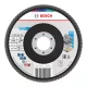Bosch X451 legyezőtárcsa fémhez és fához, kúpos, Alox - 125 mm, 22,23 mm, G80, 15db