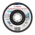Bosch X451 legyezőtárcsa fémhez és fához, kúpos, Alox - 125 mm, 22,23 mm, G120, 15db