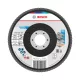 Bosch X451 legyezőtárcsa fémhez és fához, egyenes, Alox - 125 mm, 22,23 mm, G80, 15 db