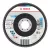 Bosch X451 legyezőtárcsa fémhez és fához, egyenes, Alox - 125 mm, 22,23 mm, G120, 15 db
