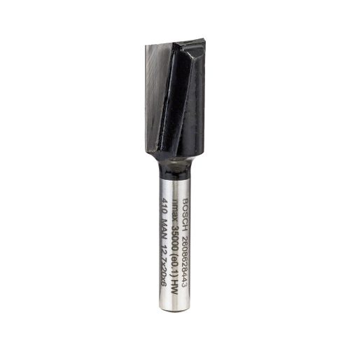 Bosch keményfém horonymaró szár: 6 mm D:12,7 L:19,6 G:51 (2 vágóél) keményfához