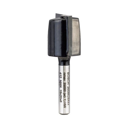 Bosch keményfém horonymaró szár: 6 mm D:19 L:19,6 G:51 (2 vágóél) keményfához