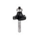 Bosch keményfém lekerekítő maró szár: 6 mm D:31,8 L:16,2 G:57 R1:9,5 csapágyas keményfához