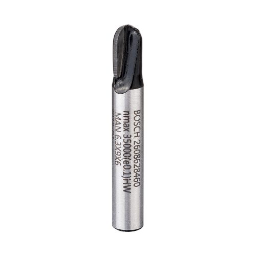 Bosch Keményfém Homorulatmaró szár: 6 mm D:6,4 L:9,2 G:40 R1:3,2 keményfához