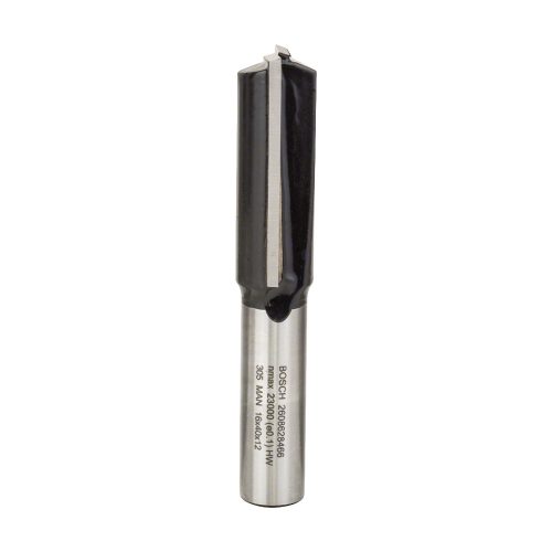 Bosch keményfém horonymaró szár: 12 mm D:16 L:40 G:81 (2 vágóél, hosszú kialakítás) keményfához