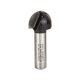 Bosch keményfém homorulatmaró szár: 12 mm D:24 L:15,9 G:57 (2 vágóél) R1:12 keményfához