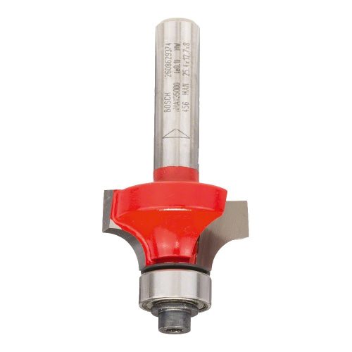 Bosch EXPERT Wood lekerekítő maró vezető golyóscsapággyal két vágóél 8 D25,4 R1 6,35 L12,7 G55