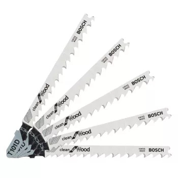   Bosch T 101 D dekopír fűrészlap fához 100x4,0/5,2mm 5db/cs (Regisztrációval akár extra értékes ajándék is elérhető!)