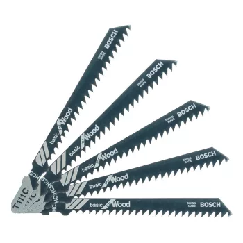   Bosch T 111 C dekopír fűrészlap fához 100x3,0mm 5db/cs (Regisztrációval akár extra értékes ajándék is elérhető!)