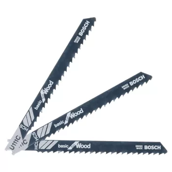   Bosch U 111 C dekopír fűrészlap fához 92x3,0mm 3db/cs (Regisztrációval akár extra értékes ajándék is elérhető!)