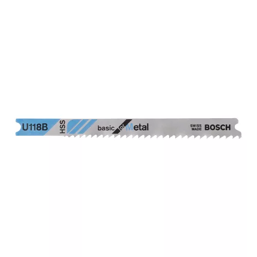 Bosch U 118 B dekopír fűrészlap fémhez 80x1,9/2,3mm 3db/cs (Regisztrációval akár extra értékes ajándék is elérhető!)