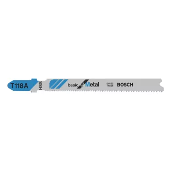   Bosch T 118 A dekopír fűrészlap fémhez 92x1,1/1,5mm 100db/cs (Regisztrációval akár extra értékes ajándék is elérhető!)